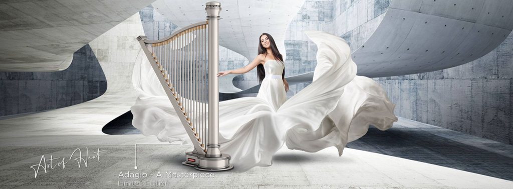 رادیاتور چنگ Carisa adagio harp کاریسا